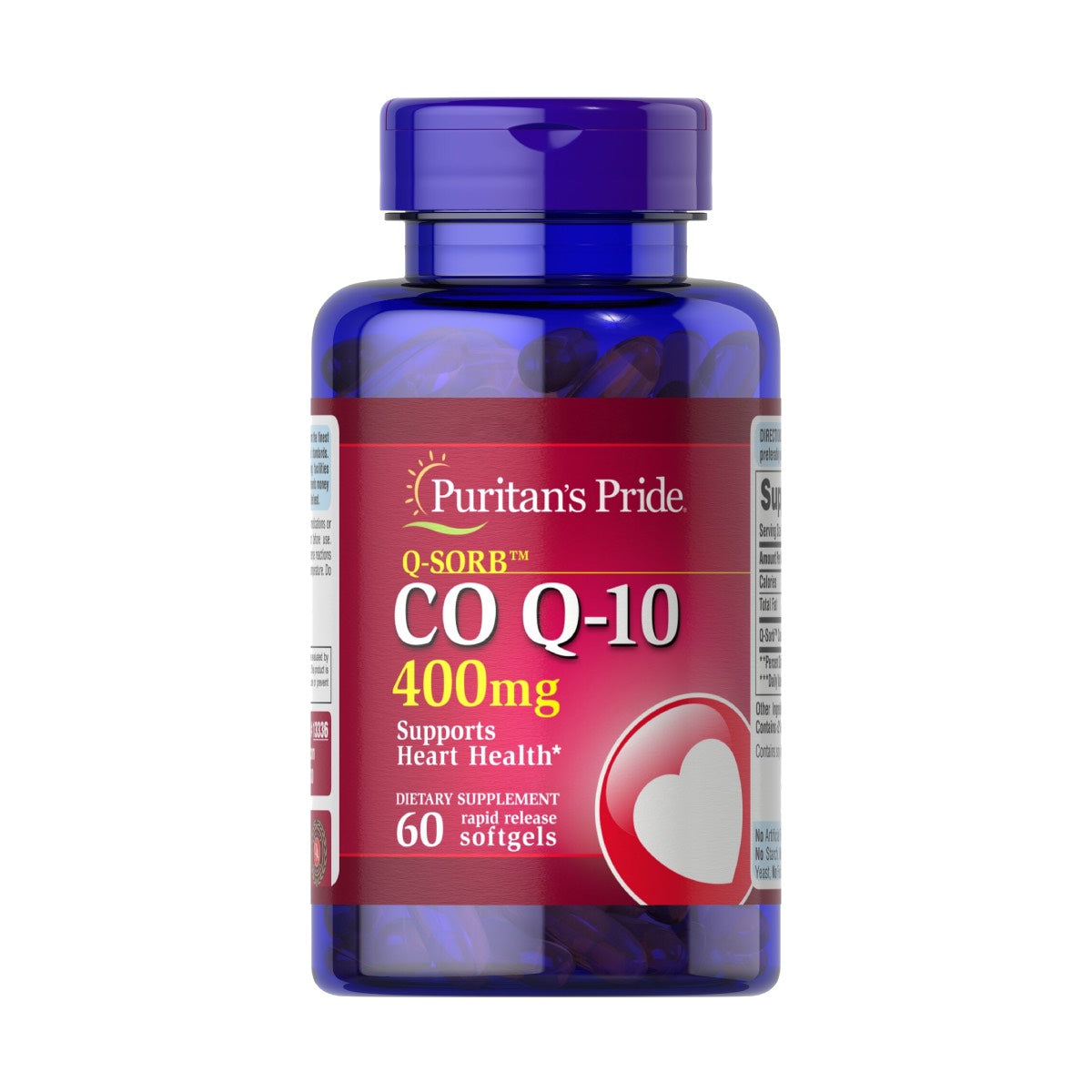 Puritans Pride, Q-SORB™ Co Q-10 400 mg | CoQ10 | Co-Q10
