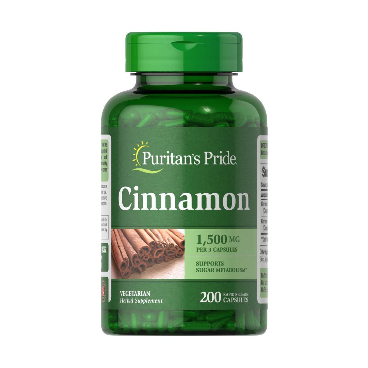 Puritan's Pride, Cinnamon 500 mg