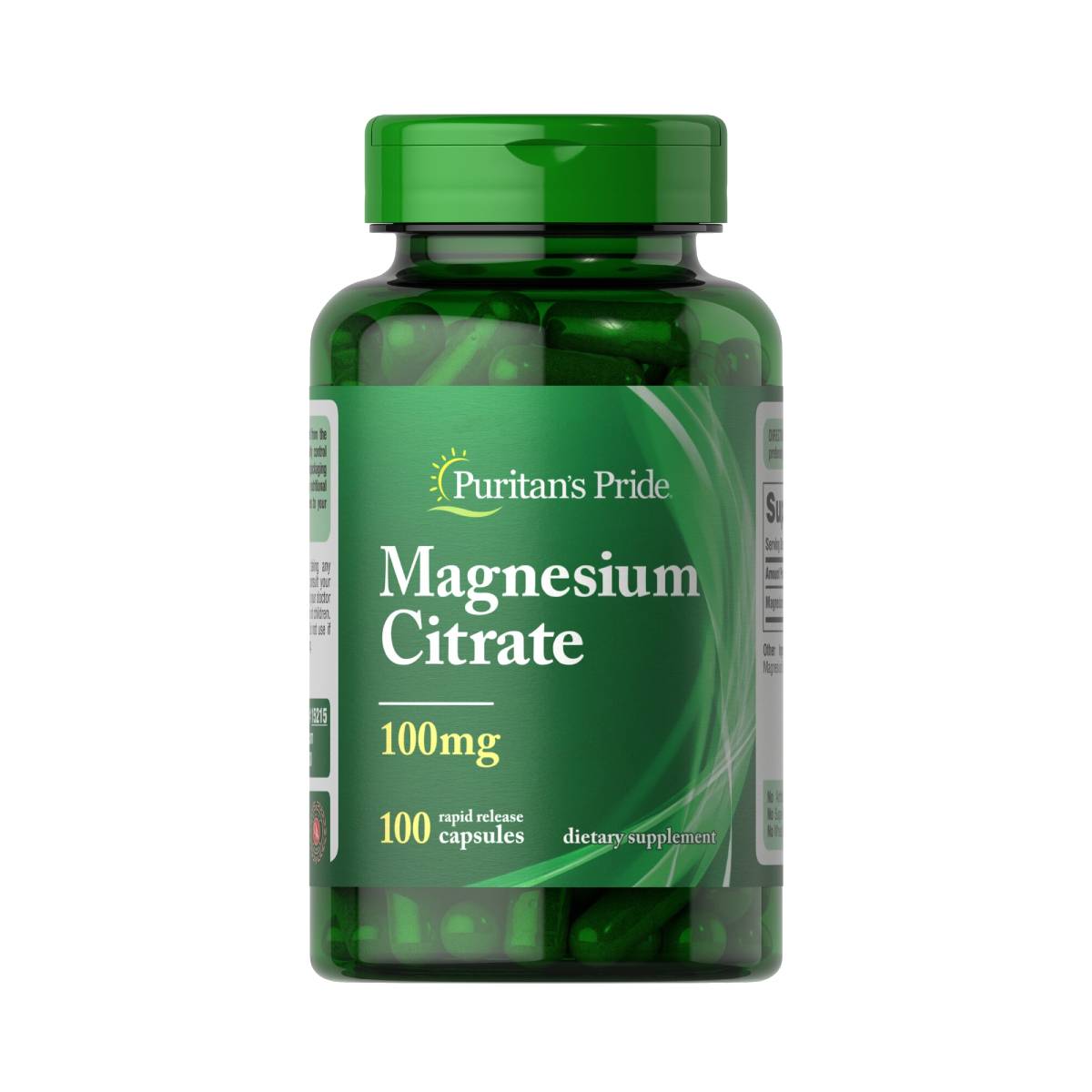 Puritan's Pride, Magnesium Citrate 100 mg