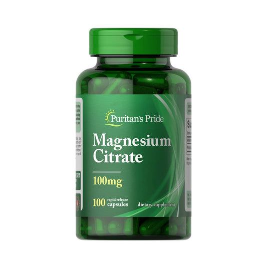 Puritan's Pride, Magnesium Citrate 100 mg