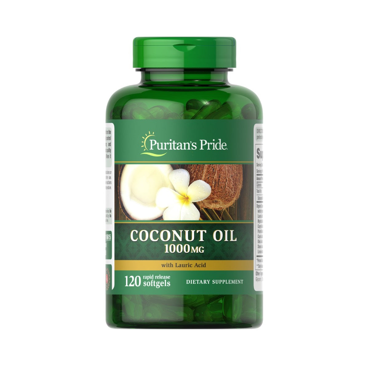 Puritan's Pride, Coconut Oil 1000 mg