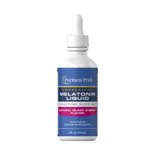 Puritan's Pride, Sublingual Melatonin Natural Black Cherry Flavor 1 mg