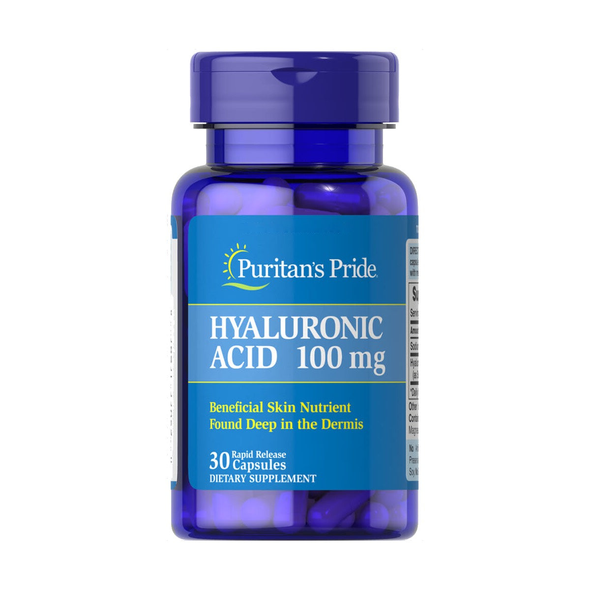 Puritan's Pride, Hyaluronic Acid 100 mg