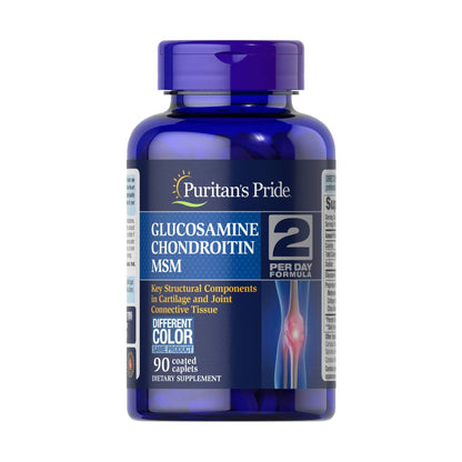 Puritan's Pride, Glucosamine, Chondroitin & MSM-2 Per Day Formula