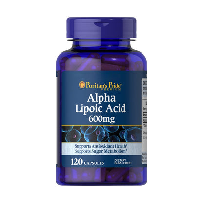 Puritan's Pride, Alpha Lipoic Acid 600 mg