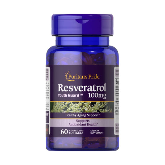 Puritan's Pride, Resveratrol 100 mg