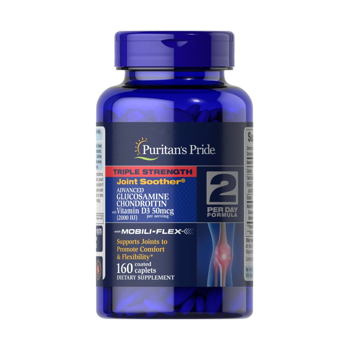 Puritan's Pride, Triple Strength Glucosamine Chondroitin with Vitamin D3