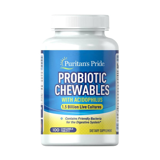 Puritan's Pride, Probiotic Acidophilus Chewables