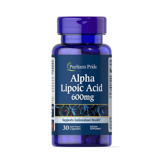 Puritan's Pride, Alpha Lipoic Acid 600 mg
