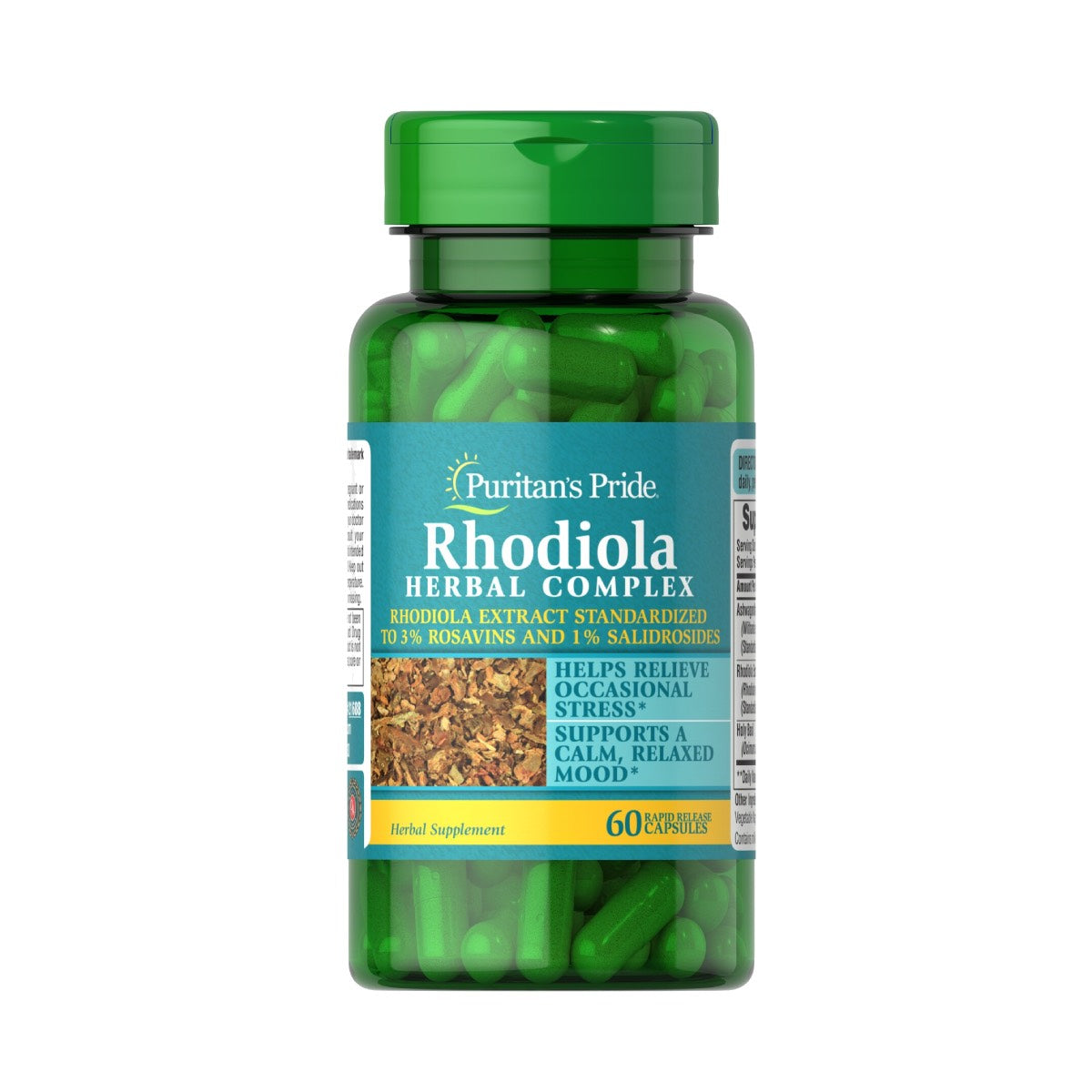 Puritan's Pride, Rhodiola Herbal Complex