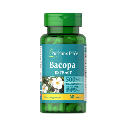 Puritan's Pride, Bacopa Extract 500 mg