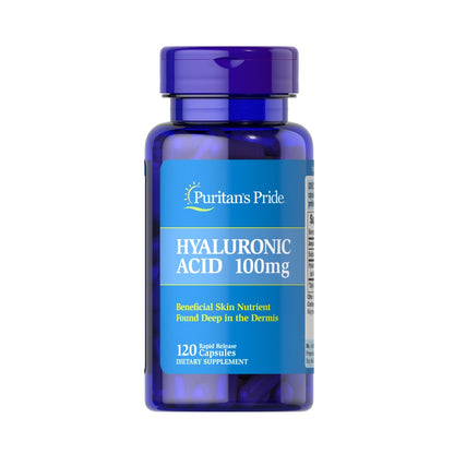 Puritans Pride, Acido hialuronico 100 mg