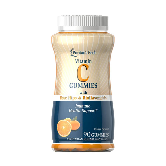 Puritan's Pride, Vitamin C Gummies with Rose Hips & Bioflavonoids