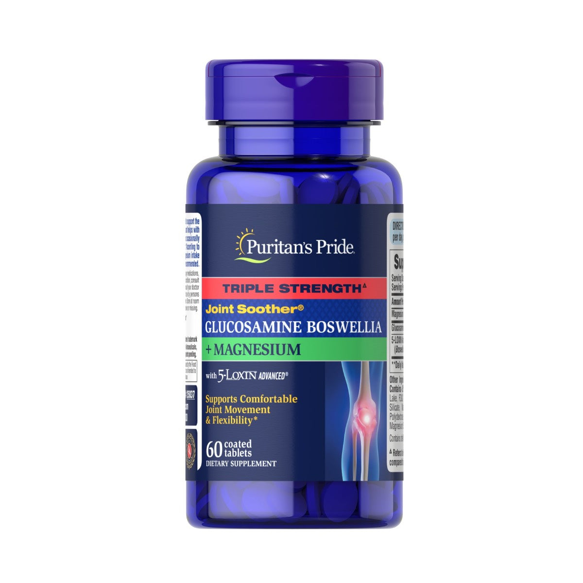 Puritan's Pride, Triple Strength Joint Soother ® Glucosamine Boswellia + Magnesium