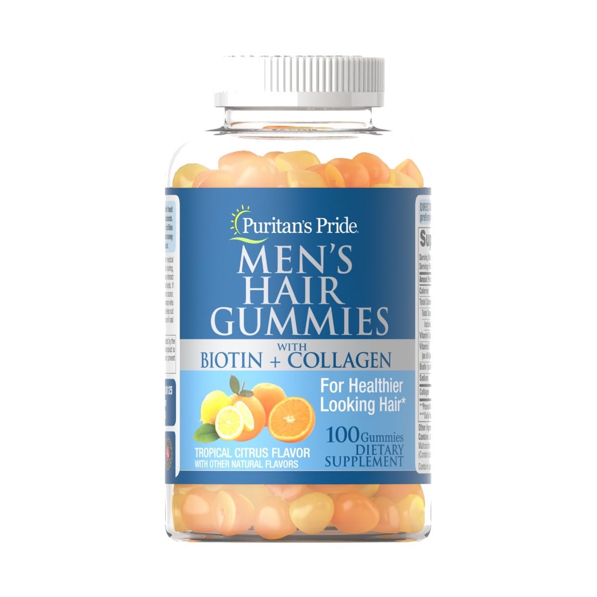 Puritan's Pride, Men's Hair Gummies with Biotin and Collagen