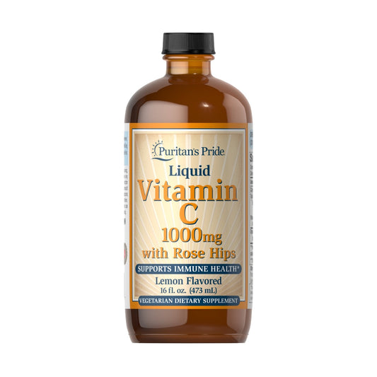 Puritan's Pride, Liquid Vitamin C 1000 mg + Rosehips