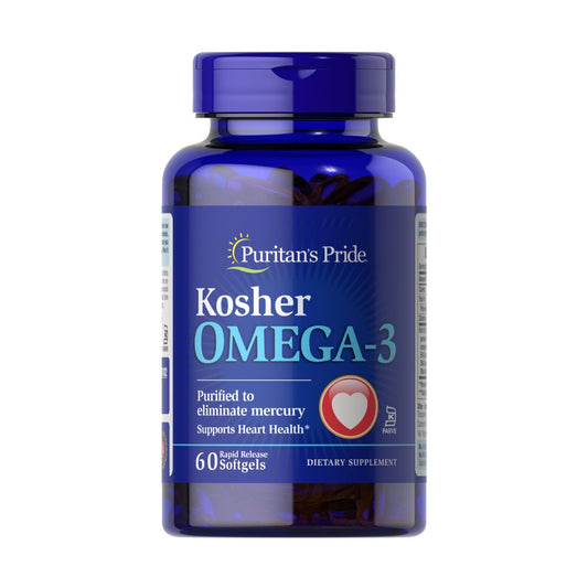 Puritan's Pride, Kosher Omega-3 742 mg with EPA & DHA