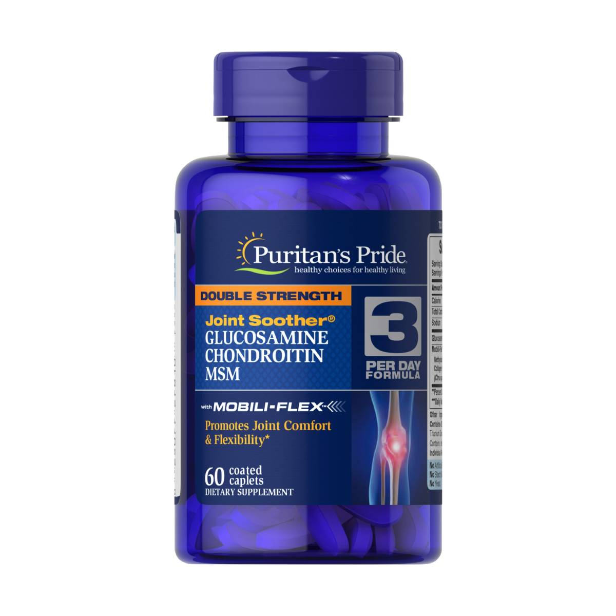 Puritan's Pride, Glucosamine, Chondroitin & MSM-3 Per Day Formula