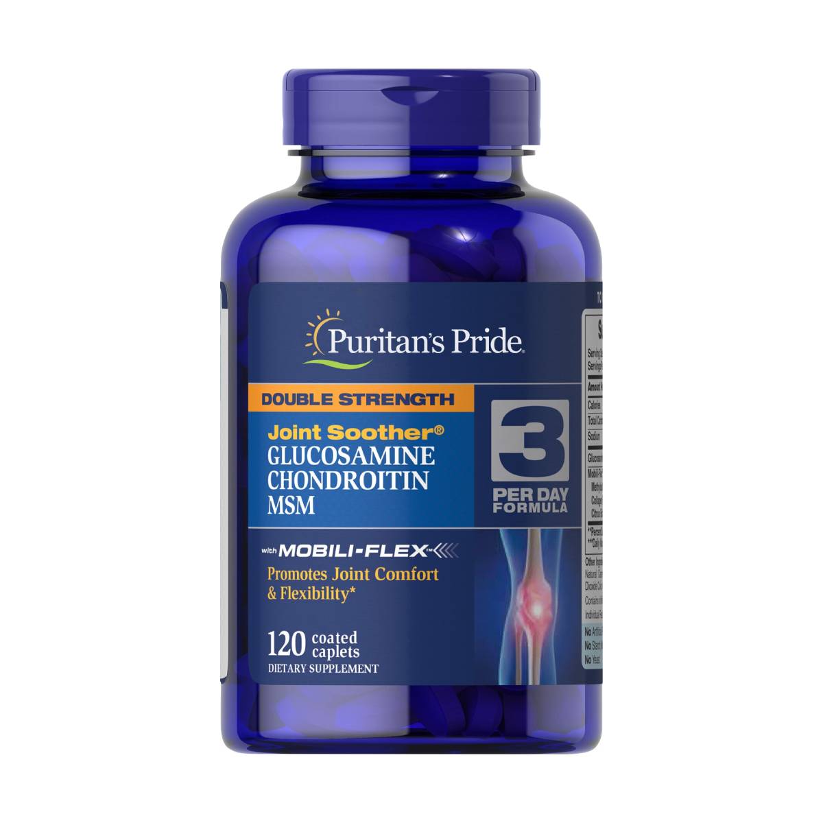 Puritan's Pride, Glucosamine, Chondroitin & MSM-3 Per Day Formula
