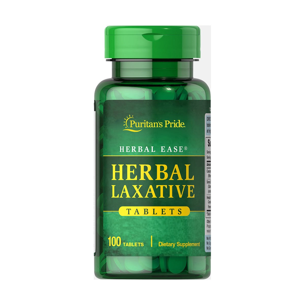 Puritan's Pride, Herbal Laxative Tablets