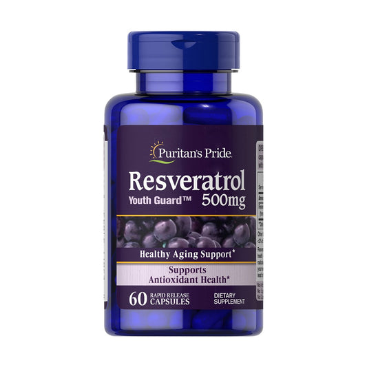 Puritan's Pride, Resveratrol 500 mg