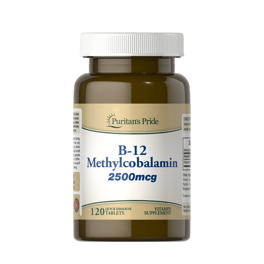 Puritan's Pride, B-12 Methylcobalamin, Puritans Pride, B12 Metilcobalamina | B 12
