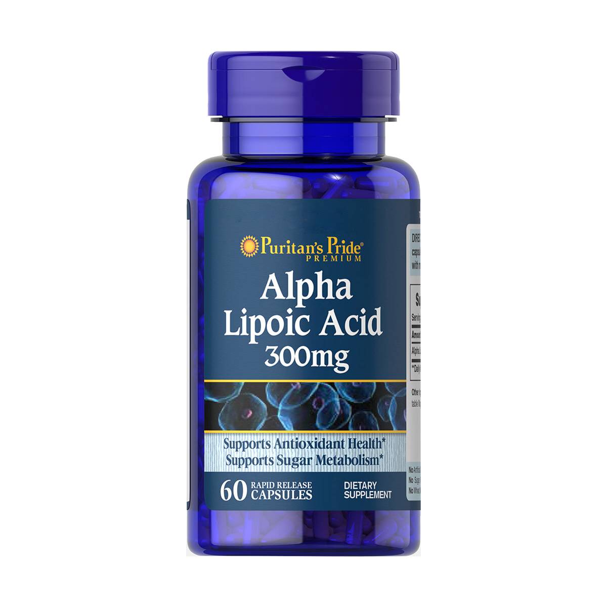Puritan's Pride, Alpha Lipoic Acid 300 mg Capsules
