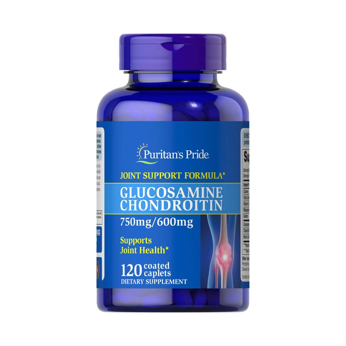 Puritan's Pride, Glucosamine Chondroitin 750 mg/600 mg