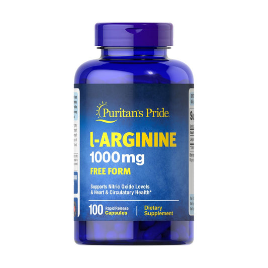 Puritan's Pride, L-Arginine 1000 mg Capsules