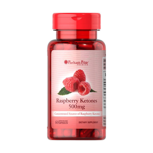 Puritan's Pride, Raspberry Ketones 500 mg