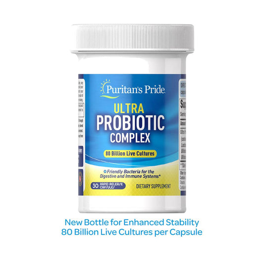 Puritan's Pride, Ultra Probiotic Complex 80 Billion