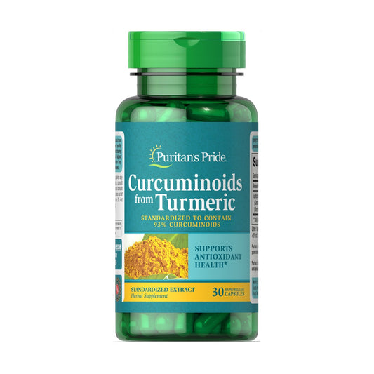 Puritan's Pride, Curcuminoids 500 mg from Turmeric Standardized Extract