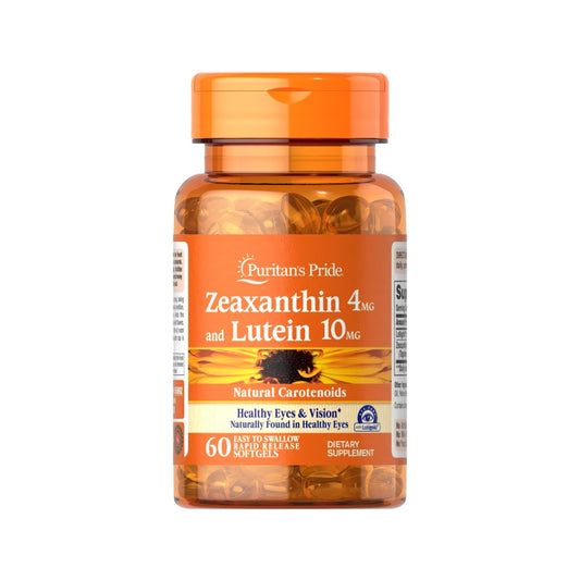 Puritan's Pride, Zeaxanthin 4 mg with Lutein 10 mg | Puritans Pride, Zeaxantina 4 mg con luteína 10 mg