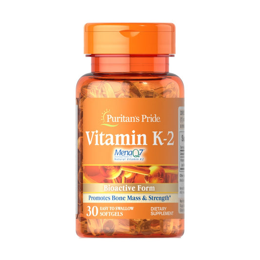 Puritan's Pride, Vitamin K-2 (MenaQ7) 100 mcg
