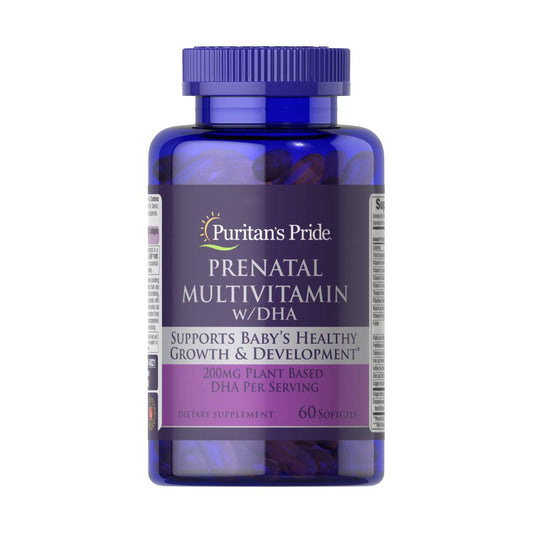 Puritan's Pride, Prenatal Multivitamin with DHA